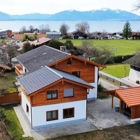 Chalet Am See - Seeblick Bergblick Modern Charmant Neu Seeon-Seebruck Buitenkant foto