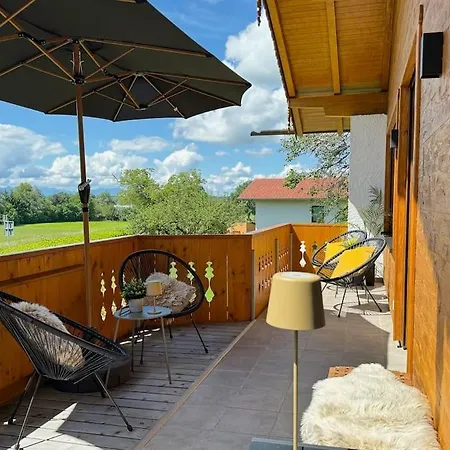 Chalet Am See - Seeblick Bergblick Modern Charmant Neu Seeon-Seebruck Buitenkant foto