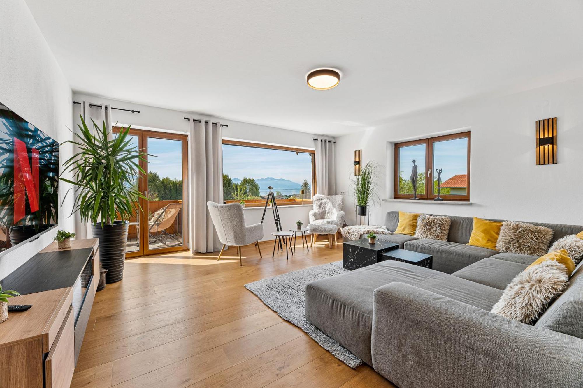 Am - Seeblick Bergblick Modern Neu * Seeon-Seebruck